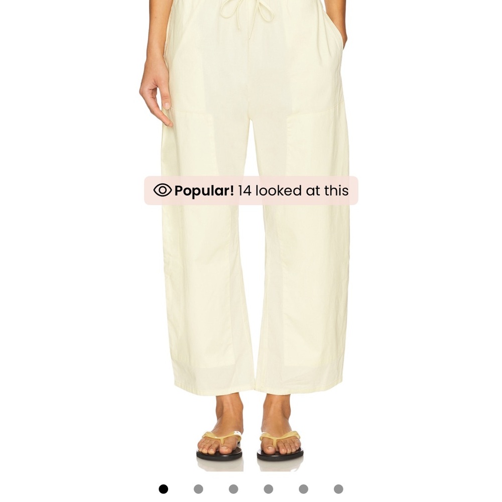 Pistola Theo Drawstring Pant - Lemonade - never worn and took tags off
